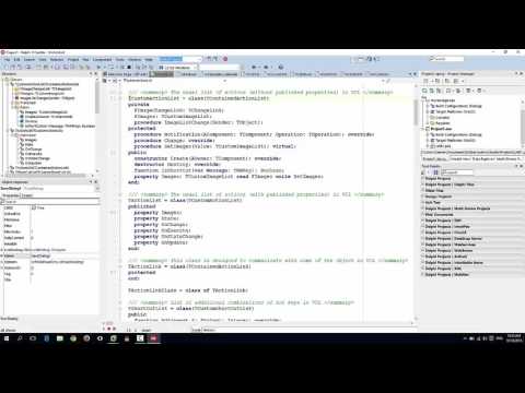 راد ستوديوRAD Studio  الدرس 5 : كيفية عمل component ( تتمة للدرس السابق )
