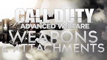 Advanced Warfare Multiplayer Weapons & Attachments (Gameplay/Commentary)