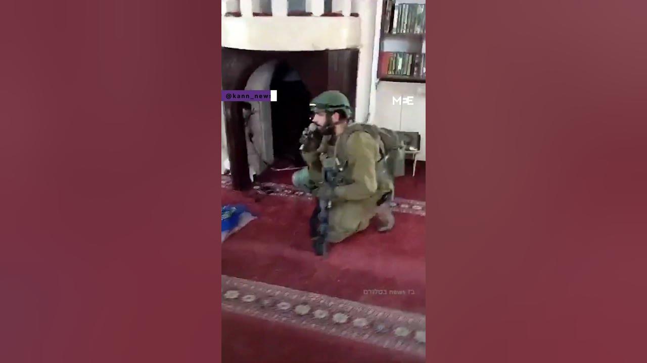 Israeli soldiers recite Jewish prayer from Jenin mosque speakers Israeli soldiers recite Jewish prayer from Jenin mosque speakers