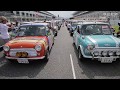 サーキットにミニ、ミニ、ミニ　生誕６０年記念パレード