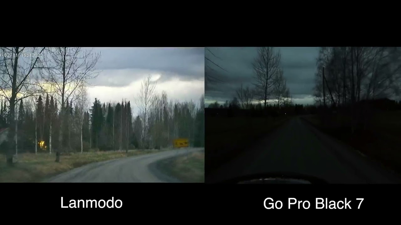 Lanmodo Vast Pro Night Vision VS Go Pro