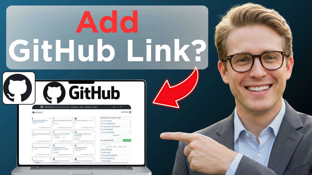 How to Add GitHub Link to LinkedIn (Easy Guide) - YouTube