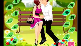 PLay Park Bench Kissing
