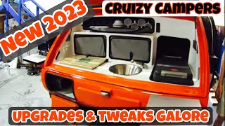 Cruizy Camper 2023 Brumby model tear drop camper - check it out ! What's different ?