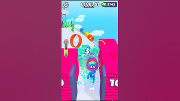 Layer Man game Level51 #shorts #games #trainrunning #funny #racinggame 🤣@Queenlobonika