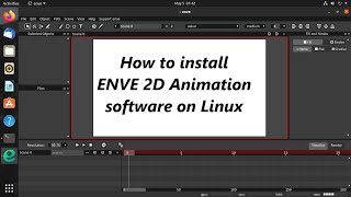 How to install ENVE 2D Animation software on Linux - YouTube