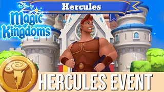 LET'S WELCOME HERCULES | Disney Magic Kingdoms | Hercules Event | #4