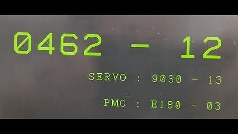 Fanuc AC Spindle Drive PLC Parameters