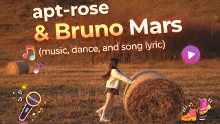 APT - ROSE & BRUNO MARS (lyrics and dance) #apt #rosé #blackpink  screenshot 3