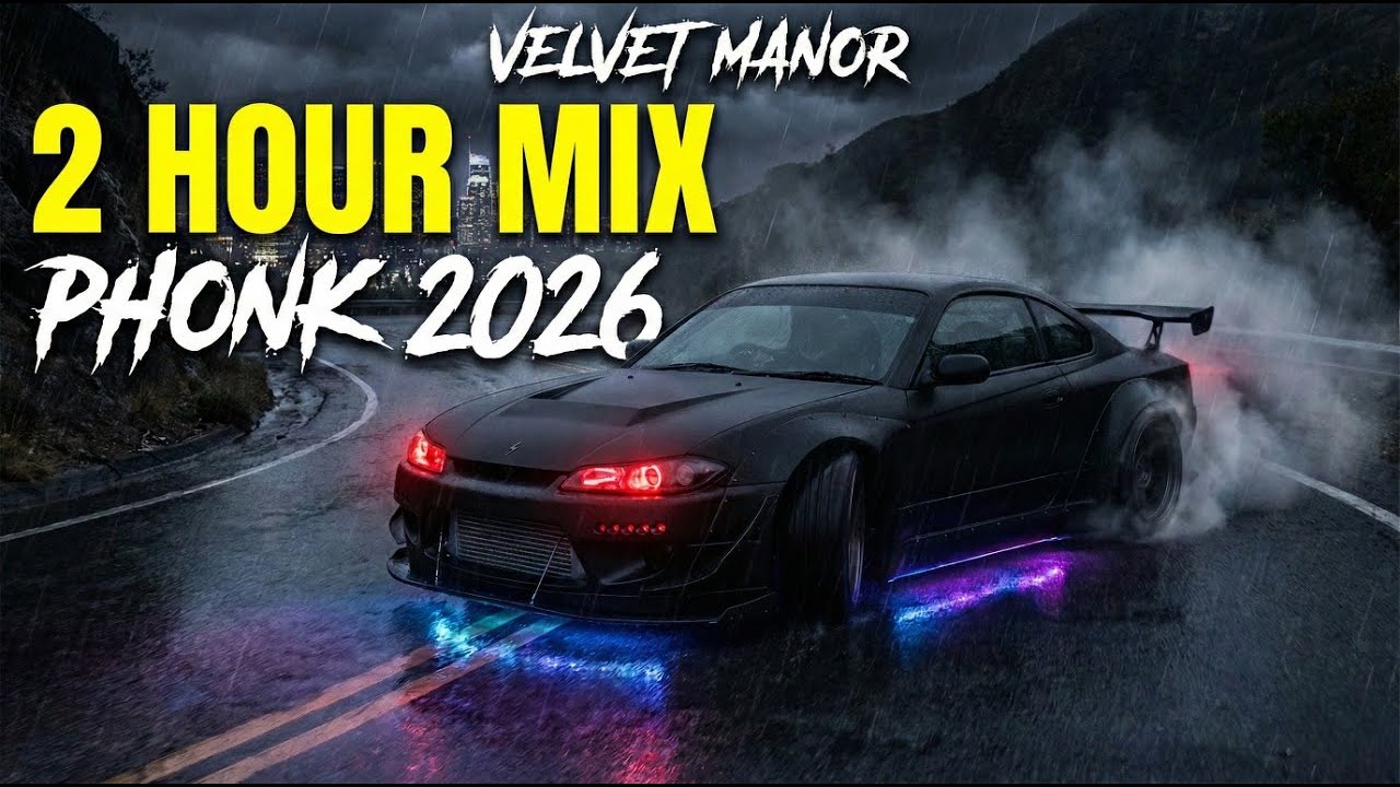 BEST INSTRUMENTAL PHONK 2026 💀 (2 HOURS) - Vocal & Drift Mix for Night Drive