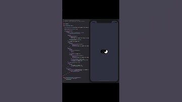 #swiftui custom darkmode toggle button. Day/Night toggle.