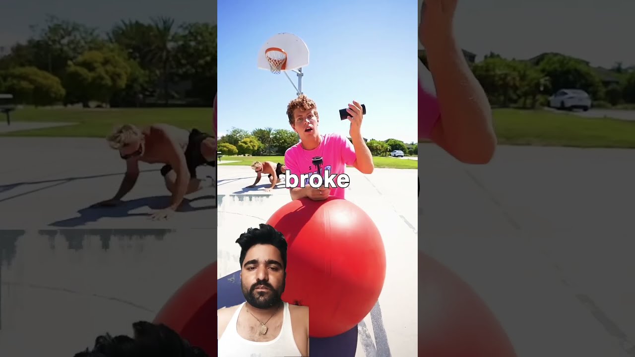 How Many Pump Does It Take For A Yoga Ball To EXPLODE 