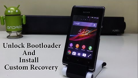 Unlock Bootloader & Install Custom Recovery On Any Xperia Device!