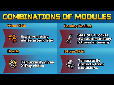 All the Right Modules Combination | 18 Combinations! (Guide) | Pixel Gun 3D