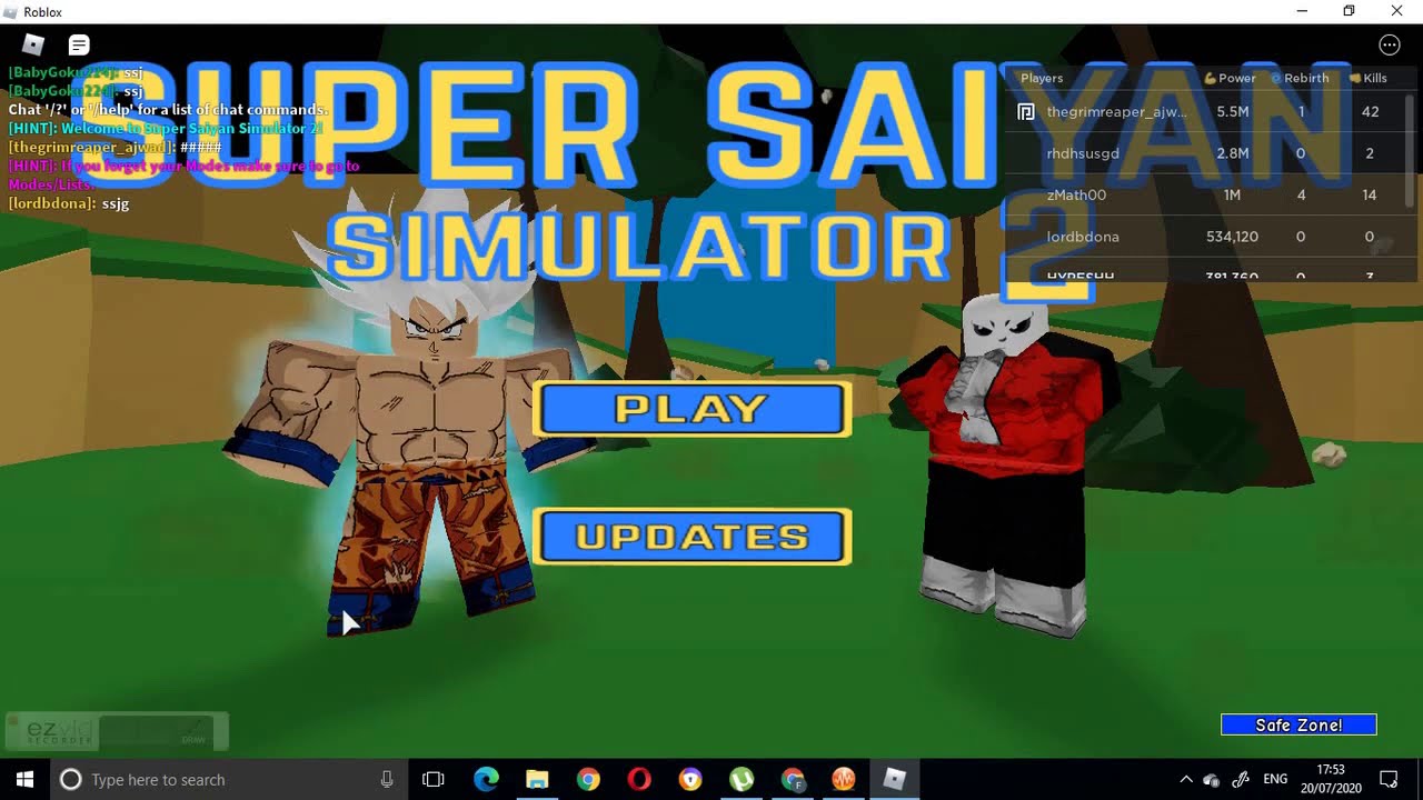All Transformation Of 30x POWER Super Saiyan Simulator 2 YouTube