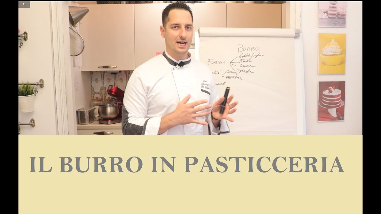 Corso di Pasticceria online - Conosciamo meglio il burro - Le funzioni, le temperature e gli usi