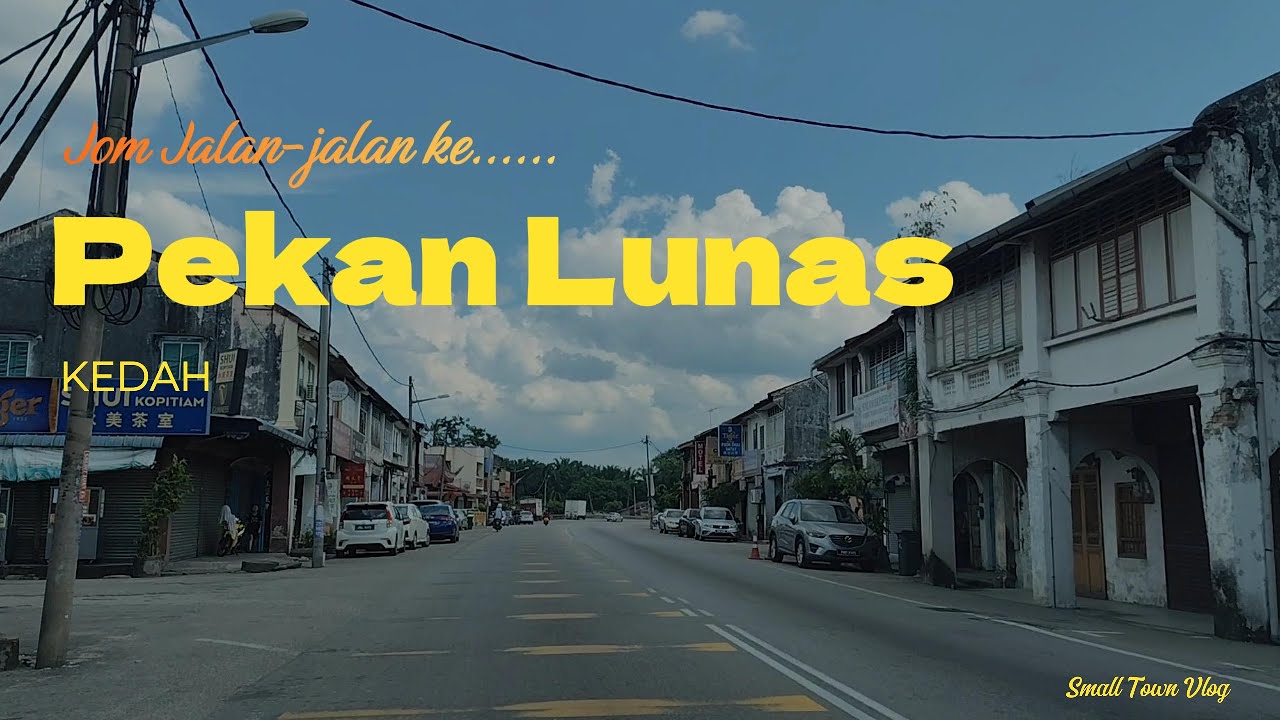 Pekan Lunas. Dibuka untuk keperluan estate British.