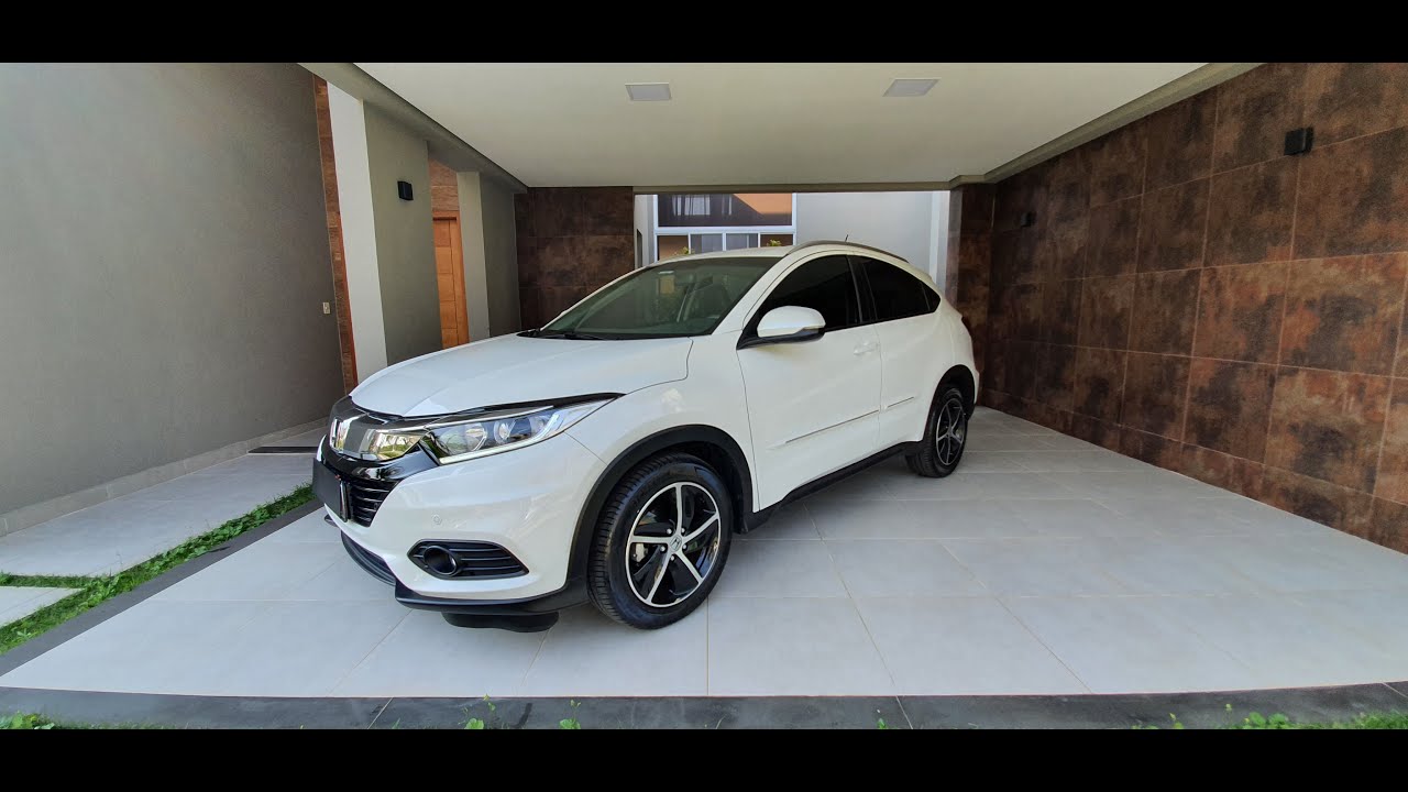 Honda HR-V Exl 1.8 Flex Automático 2020 (Branco Perolizado) - YouTube