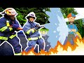 Blippi at the fire station  explore with blippi  educationals for toddlers