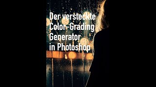 Der versteckte Color Grading Generator in Photoshop #photoshop #tutorial #adobe