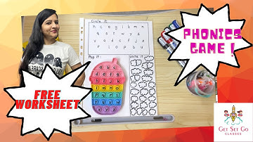 Phonics game for children  #kindergarten #lettersound #phonicgames #phonics #howtopracticephonics