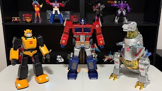 Robosen OPTIMUS PRIME, BUMBLEBEE & GRIMLOCK Team Up…Best of 2024
