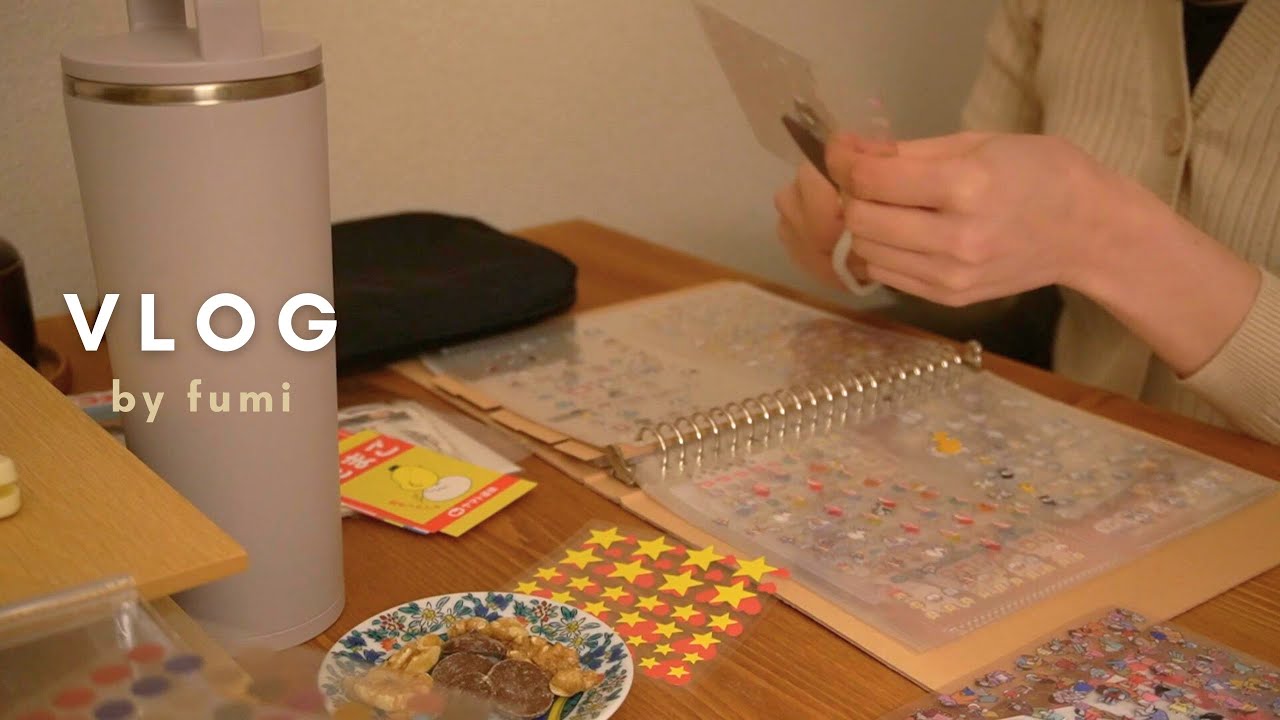 Влог | Февраль для себя ✍️ | Дневник, организация стикеров, жизнь одной 🌿