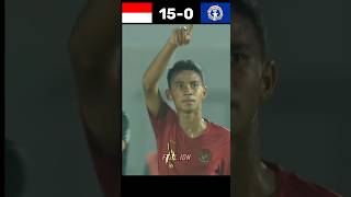 Indonesia vs Kepulauan Mariana Utara | Kualifikasi AFC U-16 #shorts #sepakbola #timnas #indonesia