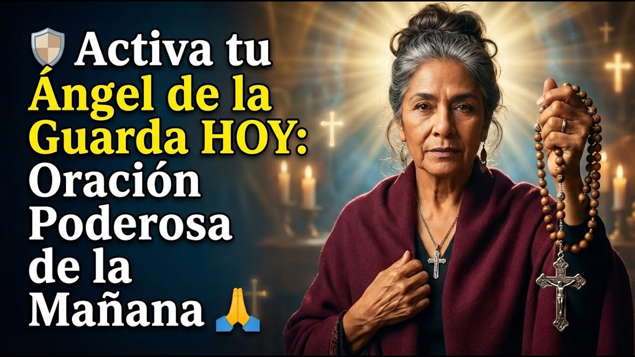 🛡️ Activa tu Ángel de la Guarda HOY: Oración Poderosa de la Mañana 🙏