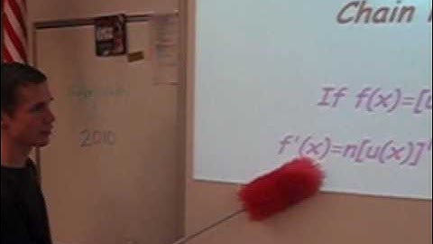 Derivatives For Dummies - The Musical (Calculus Video)