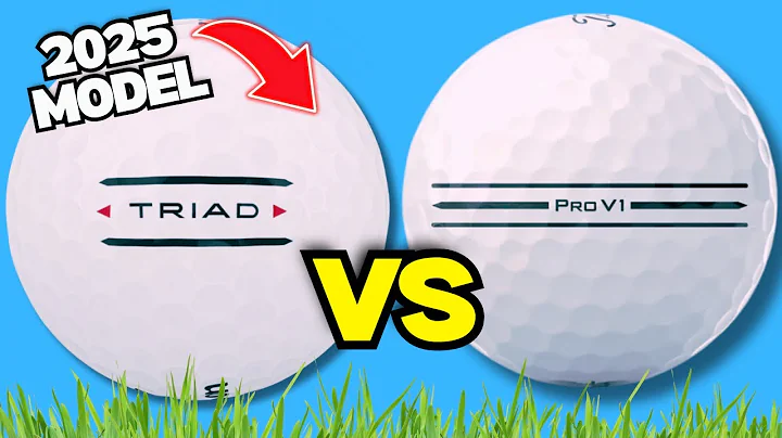 COMPARING Pro V1 vs NEW Wilson Triad Golf Ball! (2025 Version!)