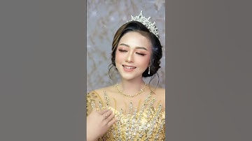MAKEUP CINDERELLA BY REKA MAKE OVER MUA #riaspengantin #shorts