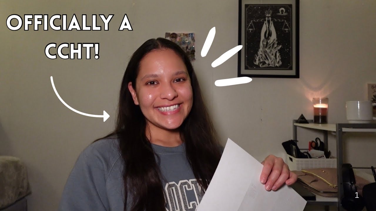 I Passed the CCHT Exam! What I Used to Study + Test Experience