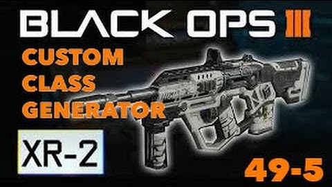 BLACK OPS 3 - CUSTOM CLASS GENERATOR WITH XR-2[FULL GAMEPLAY]