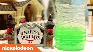 Holiday Bottle Flipping Challenge Nick