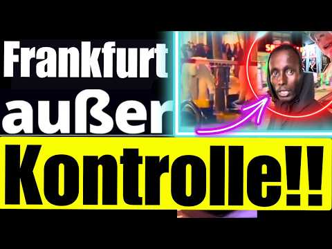 Tourist besucht Frankfurt und erlebt bunte Vielfalt | Macheten-Alarm in Frankfurt