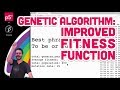  Genetic Algorithm: Improved Fitness Function - The Nature of Code