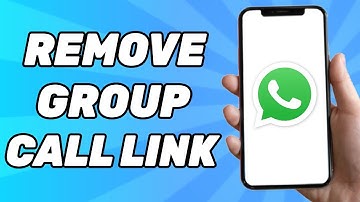 How to Remove Whatsapp Group Call Link | Quick and Easy!
