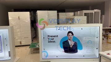 Landscape Transparent LCD 3D HoloBox