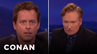 Greg Kinnear & Conan Have A Face-Wiggling Battle | CONAN on TBS