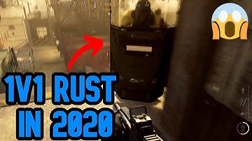 1V1 ON RUST IS AMAZING in Call of Duty Modern Warfare 2019.