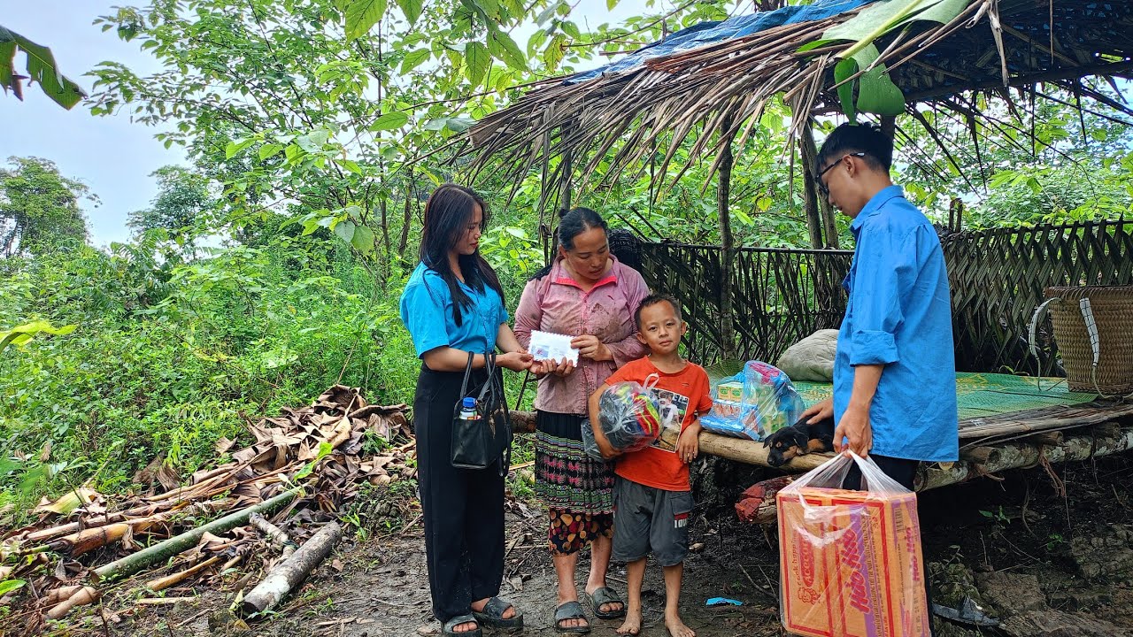 The single mother and child were visited by local authorities and given ...