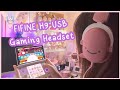 Good DEAL and CUTE!! Gaming with FIFINE H9 USB Gaming Headset