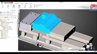 SprutCAM - Setup de pieza y Material en Bruto SprutCAM - Setup de pieza y Material en Bruto