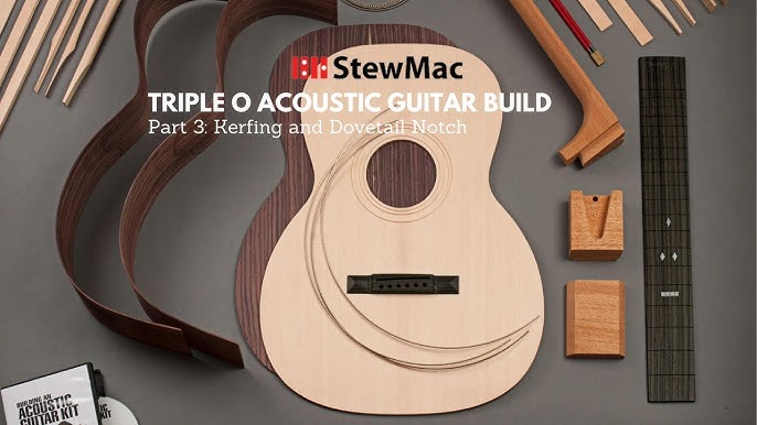StewMac Premium Body-Built Acoustic Guitar Kit StewMac, 55% OFF