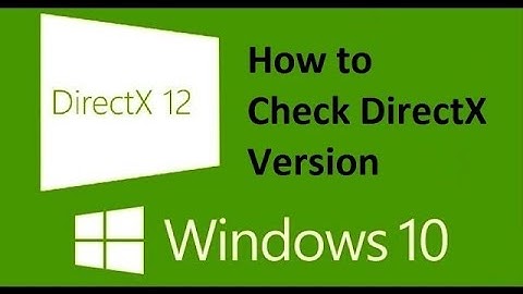 How to check Directx Version windows 10 | Windows 7 | 8-8.1 | 10 Tutorial | Laptop PC Tips & Tricks