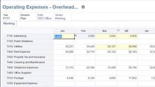 Adjusting and Spreading Plan Data in Planning video thumbnail