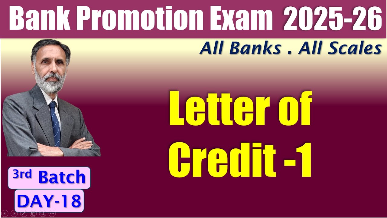BANK PROMOTION EXAM 2025-26 : LC-1 03.11.25 (6.30am) 