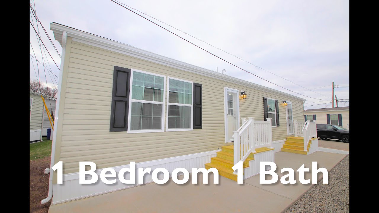 D-8 SOLD House Tour 1 Bedroom 1 Bath Manufactured Home Carteret NJ www.DolanHomes.com