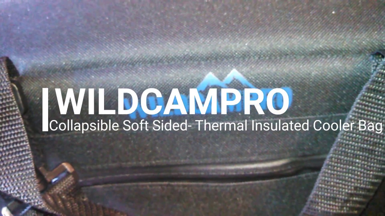 WILDCAMPRO Collapsible Soft Sided Thermal Insulated Cooler Bag Review